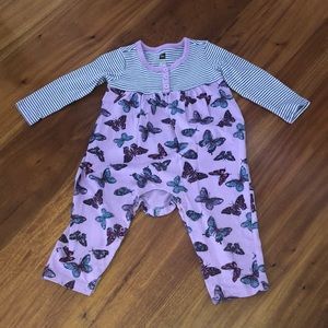 Tea Purple Butterfly Long-Sleeve Jumpsuit ✨